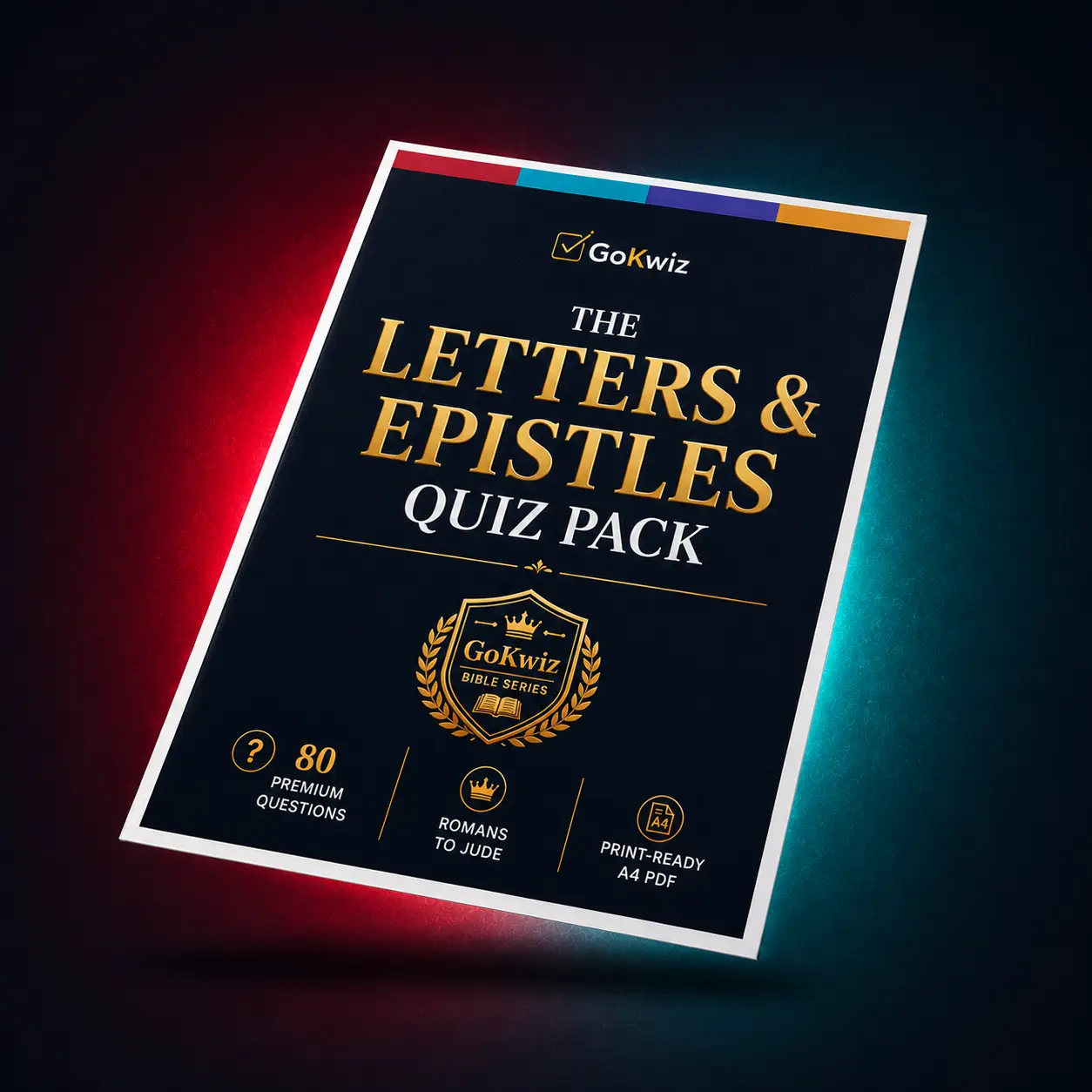 The Letters & Epistles Quiz Pack